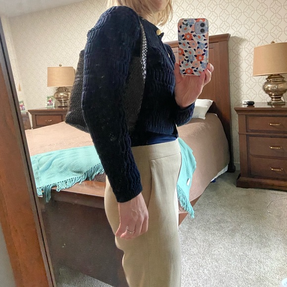 Massimo Dutti woven bag dark brown - Picture 12 of 12